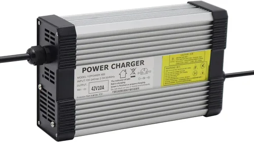 Vista 3 de 42V 10A Lithium Battery Charger AC Adapter Power Supply for 10S 36V Batteries Pack DC XT60 Plug