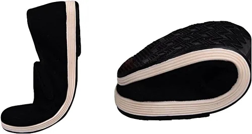 Vista 9 de APIKA Zapatos tradicionales chinos de Beijing antiguos Kung Fu Tai Chi, suela de goma, unisex, color negro