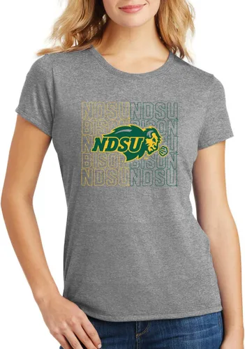 Vista 27 de CornBorn Camisetas del estado de Dakota del Norte para mujer Mezcla triple premium Elige tu diseño