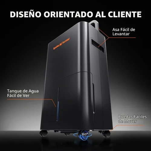 Vista 7 de SPIDER FARMER Deshumidificador de plantas de 32 pintas para tienda