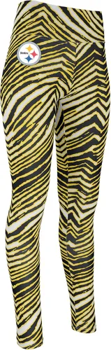Vista 61 de Zubaz NFL Mallas para mujer de longitud completa de cintura alta básica 1.0