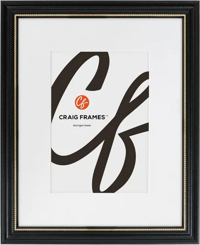 Vista 13 de Craig Frames 314BR - Marco de fotos de bronce adornado de 5 x 7 pulgadas con paspartú para mostrar una foto de 4 x 6 pulgadas
