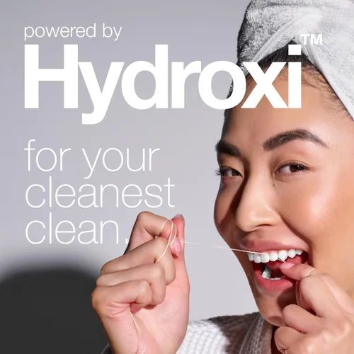 Vista 2 de Davids Hilo dental expandible, 2 carretes, más de 250 hebras tejidas sin roturas, encerado, vegano, con nano hidroxiapatita, manteca de cacao