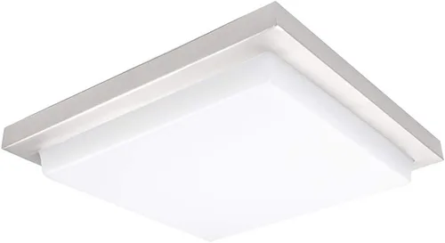 Vista 5 de WAC Lighting, Metro Energy Star - Lámpara de montaje empotrado LED de 12 pulgadas, 3000 K, níquel cepillado