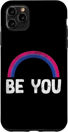 Vista 11 de Funda de regalo para iPhone 14 Pro You Be Rainbow Bisexual Pride VIntage Bi Flag LGBTQ