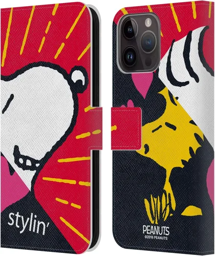 Vista 276 de Head Case Designs Peanuts Charlie & Woodstock Nap Halfs and Laughs - Funda de piel tipo cartera con licencia oficial compatible con Apple iPhone 11