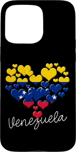 Vista 31 de Funda para iPhone 17 con diseño de corazón hispano con bandera venezolana con orgullo de Venezuela