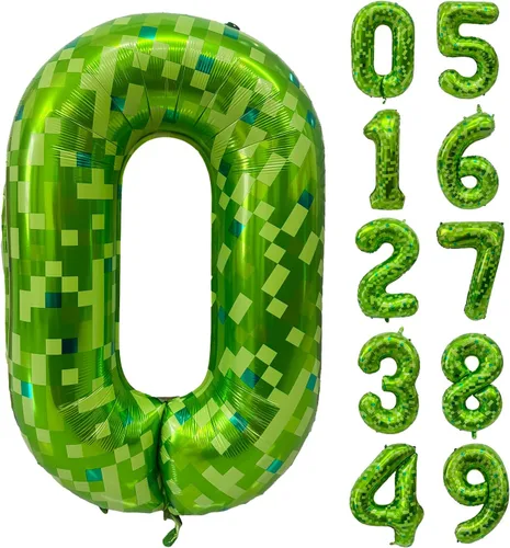 Vista 69 de Globos gigantes de helio de aluminio de 40 pulgadas, color negro, globos digitales grandes del número 0 para decoración de fiesta de cumpleaños