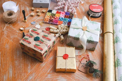 Vista 6 de Hoppler Kit de sellado de cera con 6 cabezales de sello de cera, 1 mango de madera, kit de sello de cera perfecto para sellado de letras