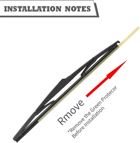 Vista 3 de Juego de Tuerca de Brazo de Escobilla Limpiaparabrisas Trasero de Repuesto para Cadillac SRX 2010-2018 CTS 2010-2014, Conjunto de Accesorios