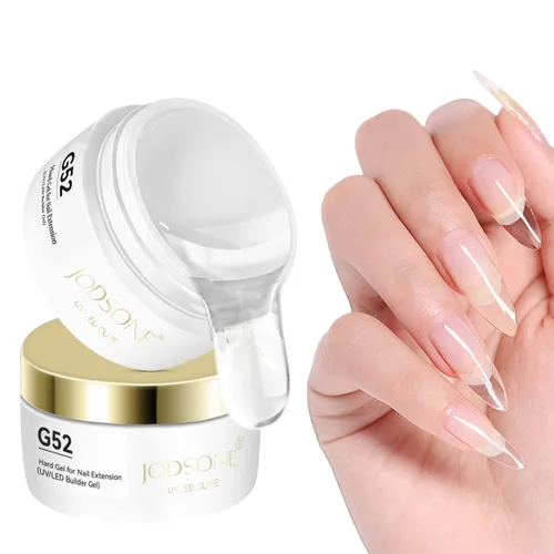 Vista 10 de JODSONE Gel constructor 3 en 1, base constructora transparente de 0.55 onzas, esmalte de uñas para fortalecer y construir uñas, solución