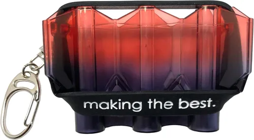 Vista 4 de L-style Krystal Flight Case – Hard Shell Case for Dart Flights – Holds 1 Set of 3 Flights
