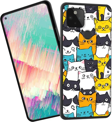 Vista 99 de for Google Pixel 4 XL Case,Slim Shockproof TPU Soft Rubber Silicone Cover Phone Case for Google Pixel 4 XL,Blue Skull Headphone