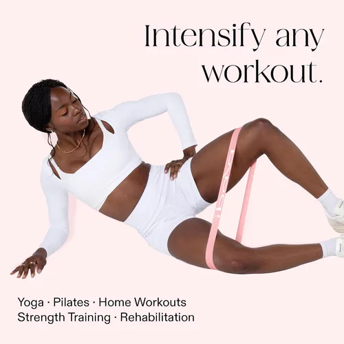 Vista 4 de Bala Booty Bands Resistance Bands for Women & Men - Elastic Exercise Bands for Working Out - Wrist, Ankle, Legs & Booty Bands - Workout Resistance