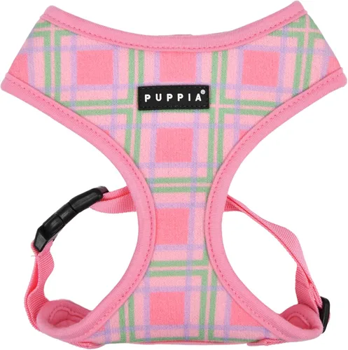 Vista 16 de Puppia Arnés para perro sobre la cabeza de moda de primavera y verano, Aqua_Fete, talla M