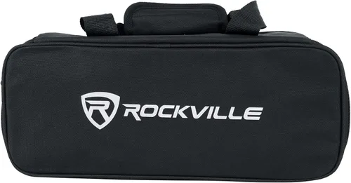 Vista 5 de Rockville MINI RF BAG - Funda de transporte para 5 luces MINI RF o IR, interior acolchado, divisores ajustables, perfecto para transporte