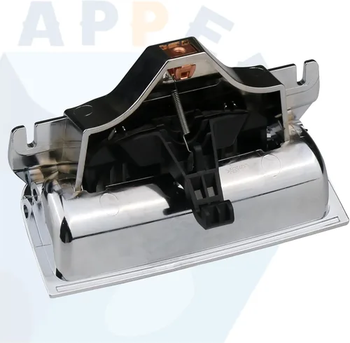 Vista 2 de APPERFiT Mango de pestillo de consola central (cromado) 22861304 para tapa de reposabrazos de consola central compatible con Chevy Silverado