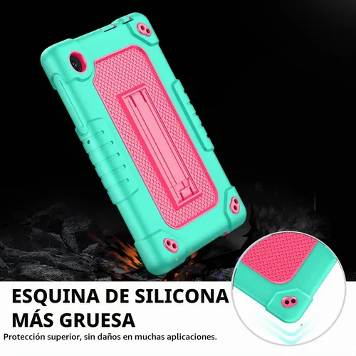 Vista 6 de Para TCL TAB 8 WiFi 9132X / TAB 8 LE 9137W para TCL TAB 8 Plus 8 verde rosa blanco