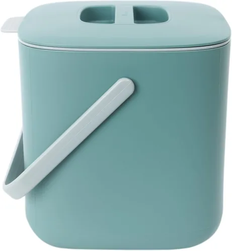 Vista 13 de Blue Ginkgo - Contenedor de compost de cocina, 2.6 L, color gris oscuro