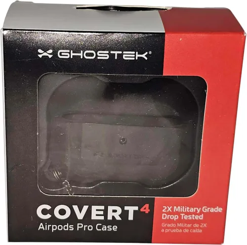 Vista 3 de Ghostek COVERT - Funda protectora transparente de silicona con llavero, diseño delgado de primera calidad con protección resistente, carga