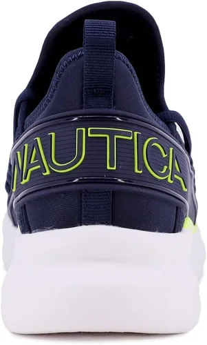 Vista 3 de Nautica Men's Ultra Comfort Running Sneakers Stylish Lace-Up Athletic Shoes for Casual Fashion Walking and Tennis