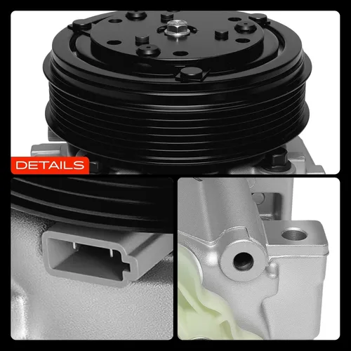 Vista 9 de A-Premium Compresor de A/C con embrague compatible con Ford Taurus 3.8L 1988-1991, Thunderbird 3.8L 1989-1997, Mercury Cougar 3.8L 1989-1997, Sable