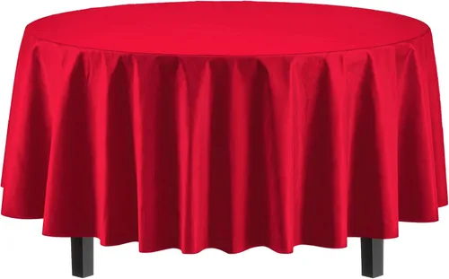 Vista 56 de Party Solids Paquete de 4 manteles de plástico color azul aguamarina, 54 x 108 pulgadas, mantel desechable para fiestas y pícnics Aqua Blue