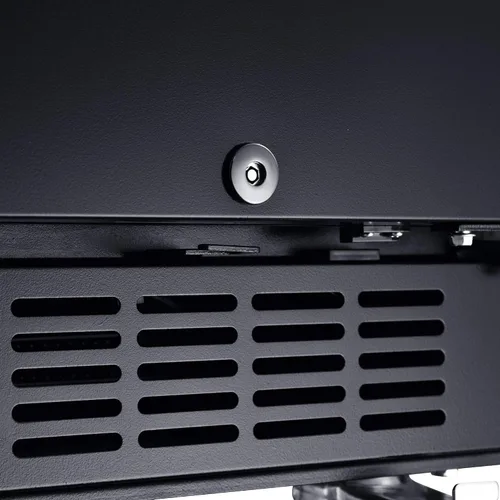 Vista 7 de EdgeStar BR1500BL Refrigerador de conversión Kegerator incorporado de 15 pulgadas - Acero inoxidable negro