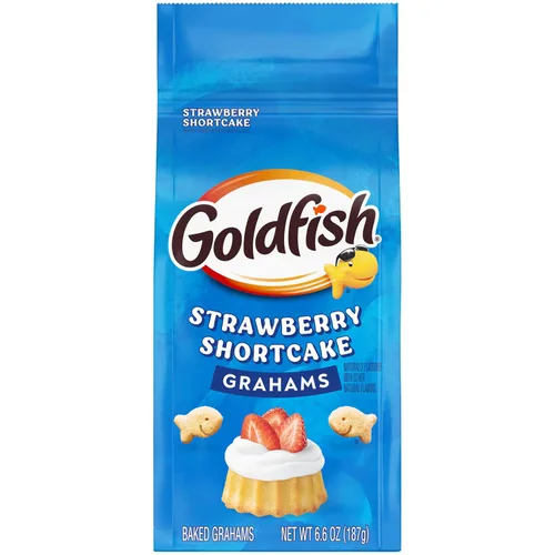 Vista 11 de Goldfish Grahams Galletas Snack Horneadas Sabor Rollo de Canela, Bolsa de 6.6 Oz