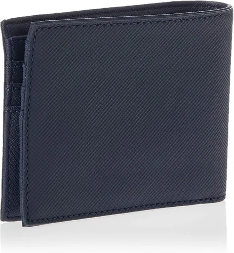Vista 2 de Lacoste Billetera Billfold para hombre, azul, Azul marinoflor y brillo, talla única