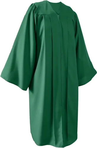 Vista 8 de Bata de coro para iglesia, adulto, mate, bautizo, pastor o vestido Bata de coro mate unisex para adultos diseñada para graduaciones de servicios