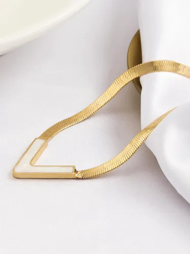 Vista 3 de Long tiantian Collar grueso de oro para mujer, collar de cadena gruesa en capas, collar punk para mujer, gargantilla gruesa, regalo de joyería