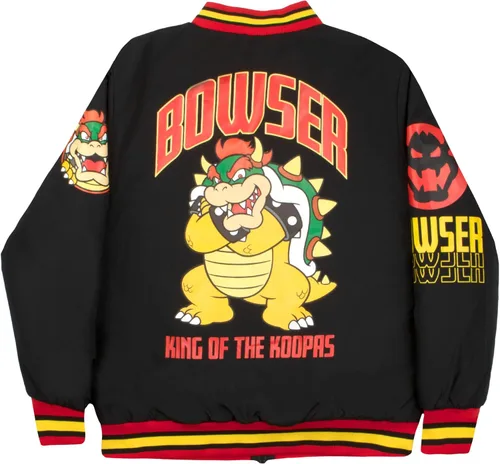 Vista 2 de Nintendo Chaqueta Bomber Super Mario, Chaqueta Bomber Mario y Luigi