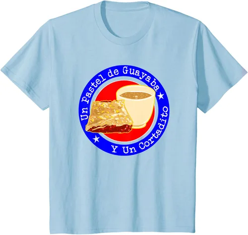 Vista 10 de Divertido desayuno cubano café guayaba guayaba café camiseta Negro