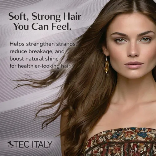 Vista 5 de Tec Italy Tonico Champú voluminizador para fortalecimiento del cabello fino y débil, añade grosor corporal, limpiador diario suave, cuidado ligero