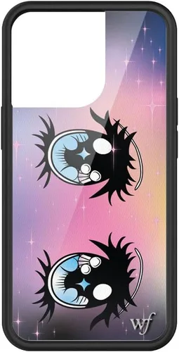 Vista 31 de Fundas Wildflower - Compatibles con Apple iPhone 13 Pro Protector de goma negro, certificado de prueba de caída de 4 pies, propiedad de mujeres