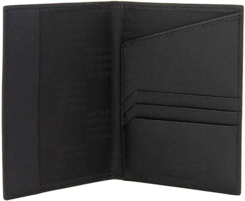 Vista 4 de Montblanc custodia per passaporto Montblanc Sartorial nero 113232