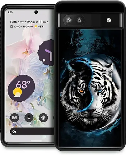 Vista 54 de Compatible con Google Pixel 4A 5G Mobile Case Creative Acrylic Panel trasero Silicona Protección Grip especialmente diseñado para Google Pixel 4A 5G