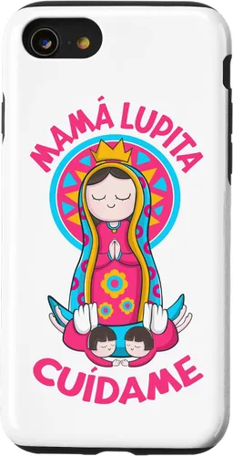 Vista 13 de Funda para iPhone 14 Virgen de Guadalupe. Mamá Lupita, Cuídame