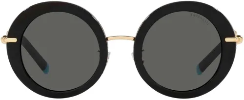 Vista 2 de Tiffany & Co. TF 4201 - Lentes de sol para mujer, color negrogris oscuro 5024140, Negro