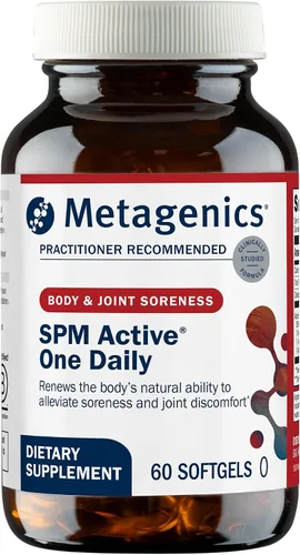 Vista 8 de Metagenics SPM Active One Daily Supplement, 14 cápsulas blandas
