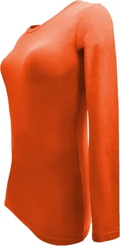 Vista 23 de Natural Uniforms Camiseta Under Scrub para mujer, cuello redondo, manga larga, paquete de 3, paquete múltiple de 3