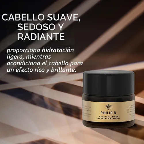 Vista 2 de PHILIP B. Champú Imperial Ámbar Ruso, 3 oz