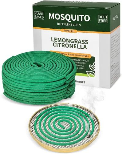 Vista 3 de Bobinas repelentes de incienso para mosquitos, bobina de incienso