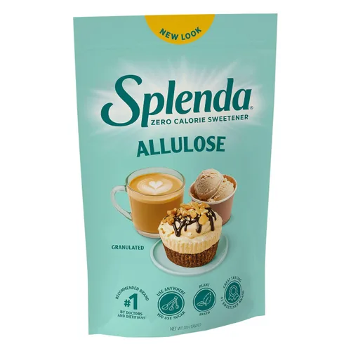 Vista 7 de Edulcorante ESPLENDA Allulose, a base de plantas, cero calorías, para hacer pasteles y bebidas, en una bolsa de cierre hermético