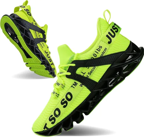 Vista 3 de Tenis de correr para hombre, antideslizantes, sin cintas