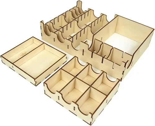 Vista 3 de Organizador de cajas de fichas rotas para Carcassonne