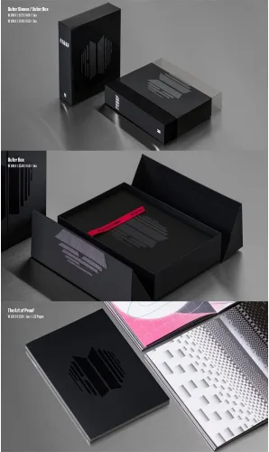 Vista 4 de BTS - Edición estándar PRUEBA (incluye el beneficio de pedido anticipado de Weverse) (póster plegado)