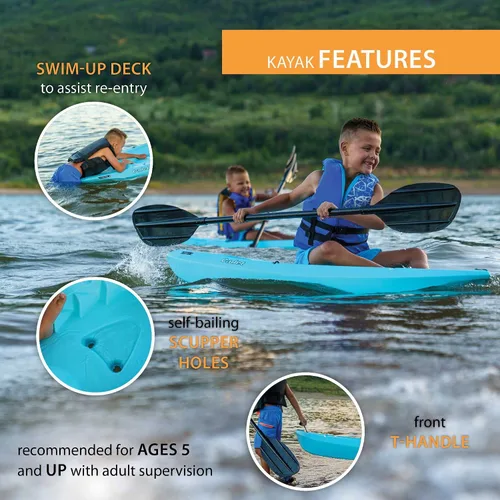 Vista 5 de Lifetime Kayak Cadet Youth - Remo incluido