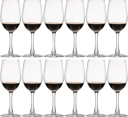 Vista 8 de UMI UMIZILI 12 onzas – Juego de 6, copas de vino tinto/blanco clásicas multiusos duraderas